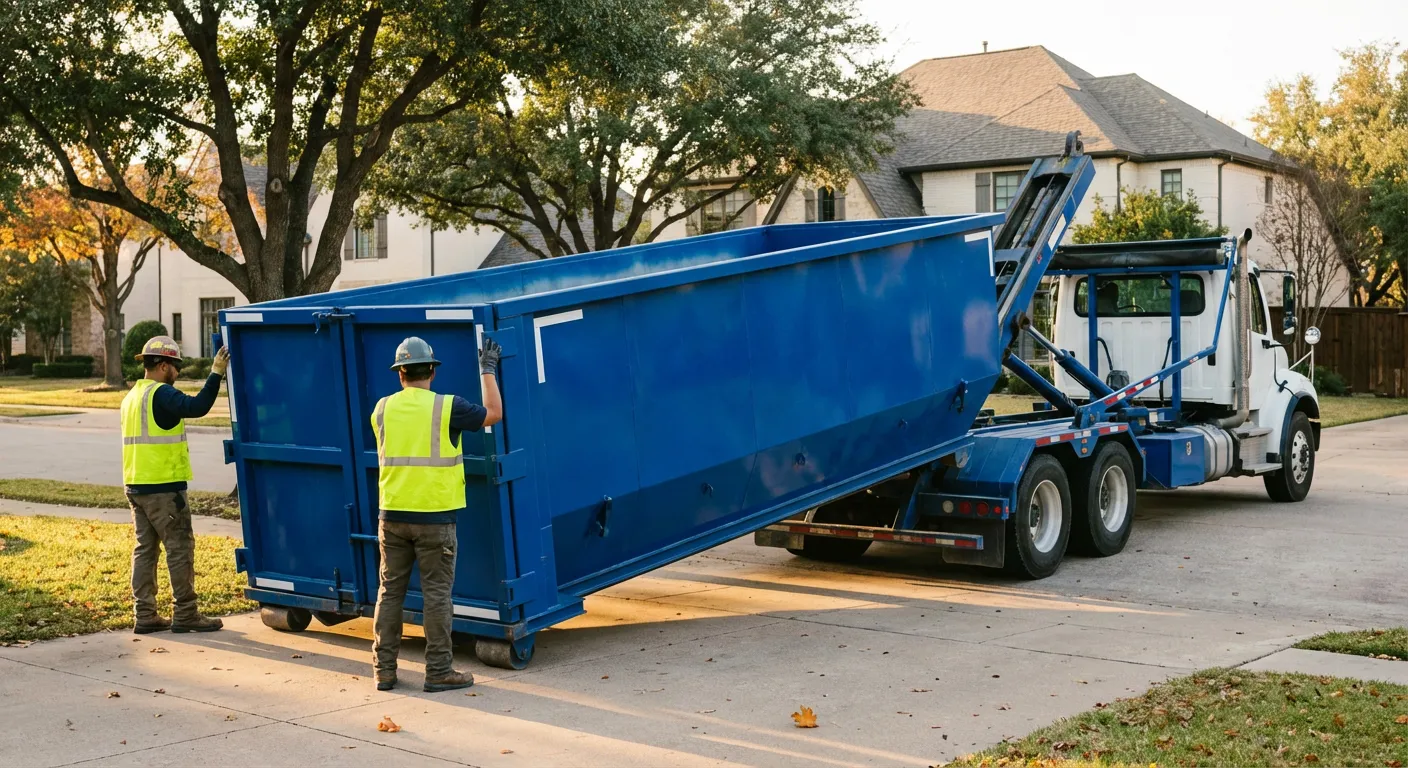 Roll-off dumpster rental service in Lancaster