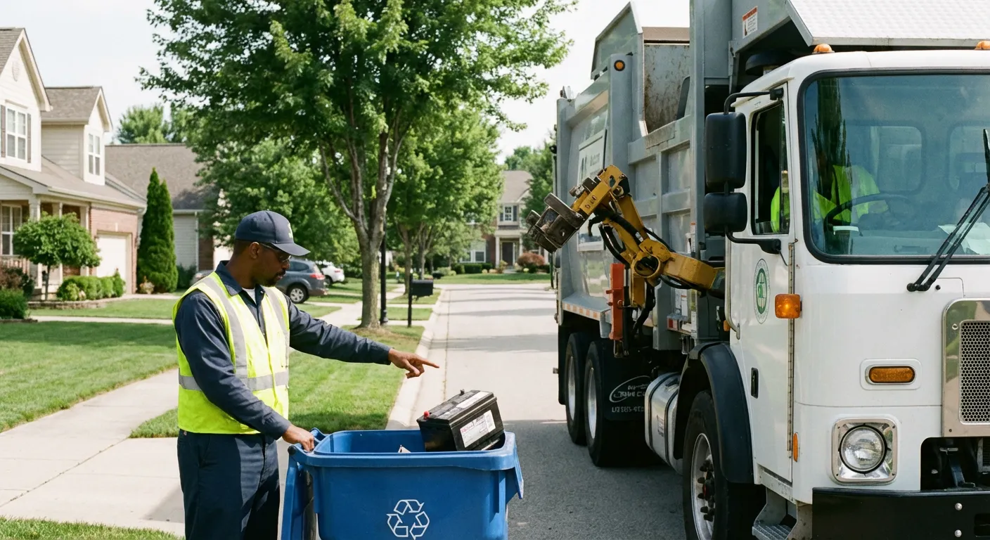 Prohibited items and hazardous materials for dumpster rental in Lancaster, PA