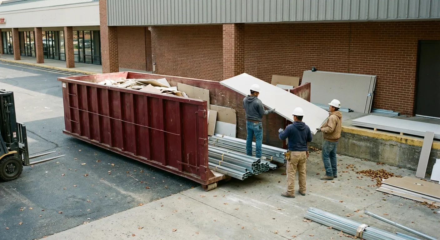 Commercial Strip-Mall Demolition in Lancaster, PA