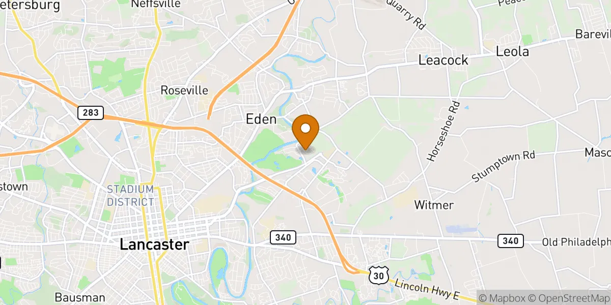 neighborhood map neighborhood map in Lancaster, PA